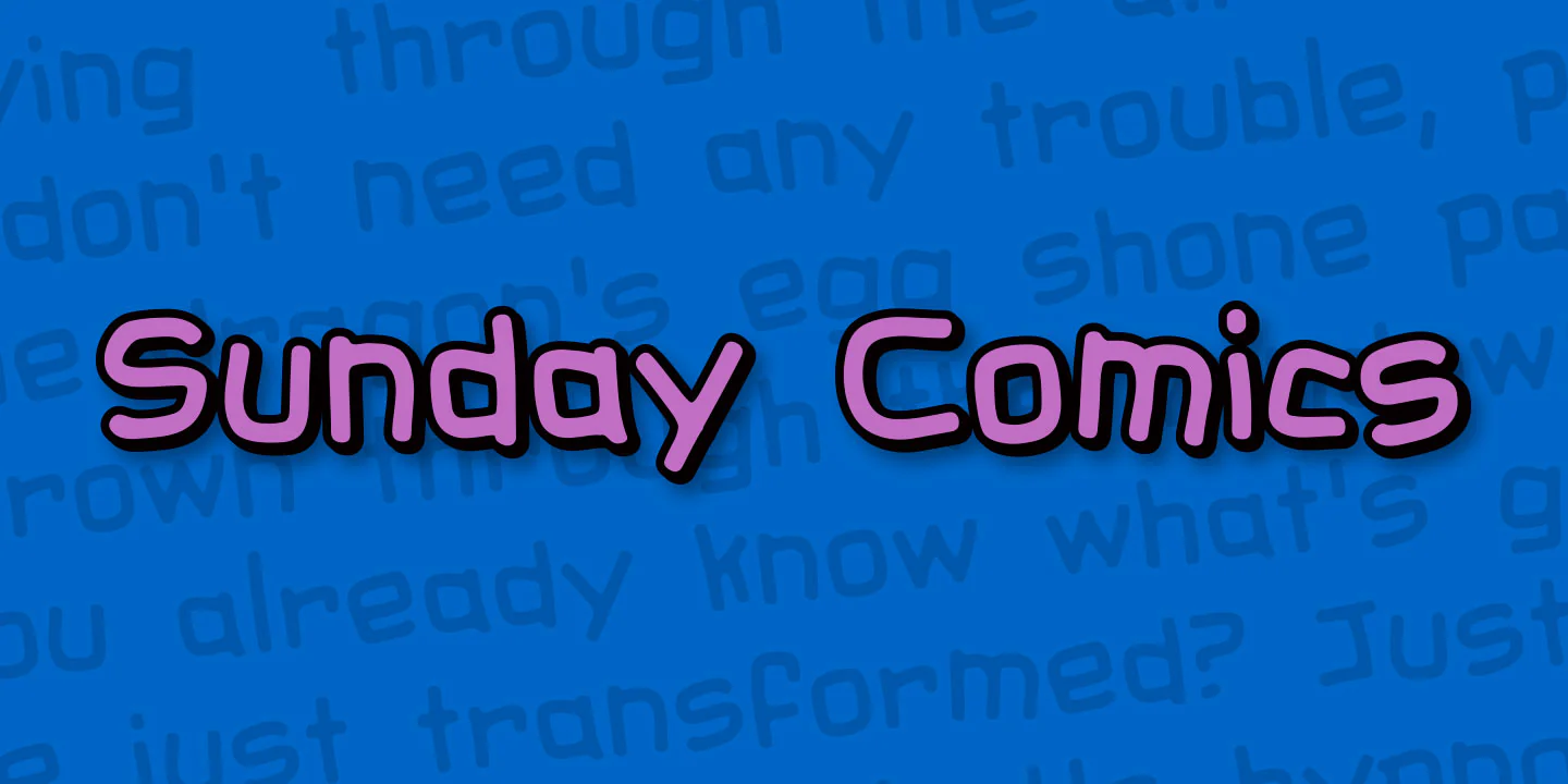 Sunday Comics